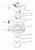 Rasenmäher Antrieb 30180 - Toro Mid-Size ProLine Traction Unit, Gear Drive, 16 hp (SN: 590001 - 599999) (1995) Ersatzteile CLUTCH ASSEMBLY NO. 54-3200