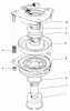 Rasenmäher Antrieb 30187 - Toro Mid-Size ProLine Traction Unit, Hydro Drive, 15 hp (SN: 200000001 - 200999999) (2000) Ersatzteile CLUTCH ASSEMBLY