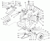 Rasenmäher Antrieb 30190 - Toro Mid-Size ProLine Traction Unit, Hydro Drive, 18 hp (SN: 10000001 - 19999999) (1991) Ersatzteile WHEEL ASSEMBLY & HYDRAULIC COMPONENTS
