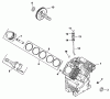 Rasenmäher Antrieb 74182 (Z325) - Toro Z Master Traction Unit, without Mower or Bagger (SN: 890184 - 891199) (1998) Ersatzteile CRANKCASE