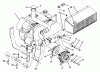 Rasen- und Garten Traktoren 30610 - Toro ProLine 120 Tractor (SN: 390001 - 399999) (1993) Ersatzteile ENGINE ASSEMBLY