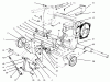 Rasen- und Garten Traktoren 30610 - Toro ProLine 120 Tractor (SN: 590001 - 591299) (1995) Ersatzteile DIFFERENTIAL ASSEMBLY