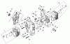 Rasen- und Garten Traktoren 30718 - Toro ProLine 118 (SN: 3900001 - 3999999) (1993) Ersatzteile CRANKCASE