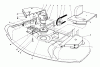 Rasen- und Garten Traktoren 30754 - Toro Groundsmaster 117 Tractor (SN: 6000001 - 6000401) (1986) Ersatzteile CUTTING UNIT MODEL NO. 30544 #2