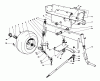Rasen- und Garten Traktoren 30754 - Toro Groundsmaster 117 Tractor (SN: 6000001 - 6000401) (1986) Ersatzteile FRONT AXLE ASSEMBLY