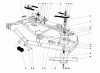 Rasen- und Garten Traktoren 30775 - Toro Groundsmaster 52 (SN: 300001 - 399999) (1983) Ersatzteile CUTTING UNIT MODEL NO. 30560 #1