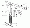 Rasen- und Garten Traktoren 30798 - Toro Groundsmaster 220 (SN: 2000001 - 2999999) (1992) Ersatzteile 62" COUNTER BALANCE KIT PART NO. 70-8100