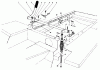 Rasen- und Garten Traktoren 30798 - Toro Groundsmaster 220 (SN: 2000001 - 2999999) (1992) Ersatzteile POWER TAKE-OFF LEVER ASSEMBLY