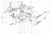 Rasen- und Garten Traktoren 30798 - Toro Groundsmaster 220 (SN: 2000001 - 2999999) (1992) Ersatzteile TRANSMISSION INTERLOCK ASSEMBLY
