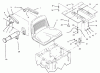 Rasen- und Garten Traktoren 74101 (620-Z) - Toro Tractor (SN: 590001 - 599999) (1995) Ersatzteile SEAT ASSEMBLY
