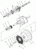 Rasen- und Garten Traktoren 74041 (616-Z) - Toro Tractor (SN: 39000001 - 39999999) (1993) Ersatzteile CRANKSHAFT, CAMSHAFT & FLYWHEEL ASSEMBLY