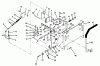 Rasen- und Garten Traktoren 74041 (616-Z) - Toro Tractor (SN: 39000001 - 39999999) (1993) Ersatzteile TRANSMISSION CONTROLS ASSEMBLY