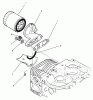 Rasen- und Garten Traktoren 74120 (616-Z) - Toro Tractor (SN: 590001 - 599999) (1995) Ersatzteile OIL FILTER ASSEMBLY