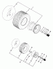 Rasen- und Garten Traktoren Y1-12OE02 - Toro 612-Z Tractor (SN: 1000001 - 1999999) (1991) Ersatzteile WHEELS AND TIRES