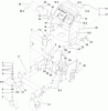 Mäher, Stand-on 74536TE - Toro GrandStand Mower, 102cm TURBO FORCE Cutting Unit (SN: 310000001 - 310999999) (2010) Ersatzteile MAIN FRAME ASSEMBLY