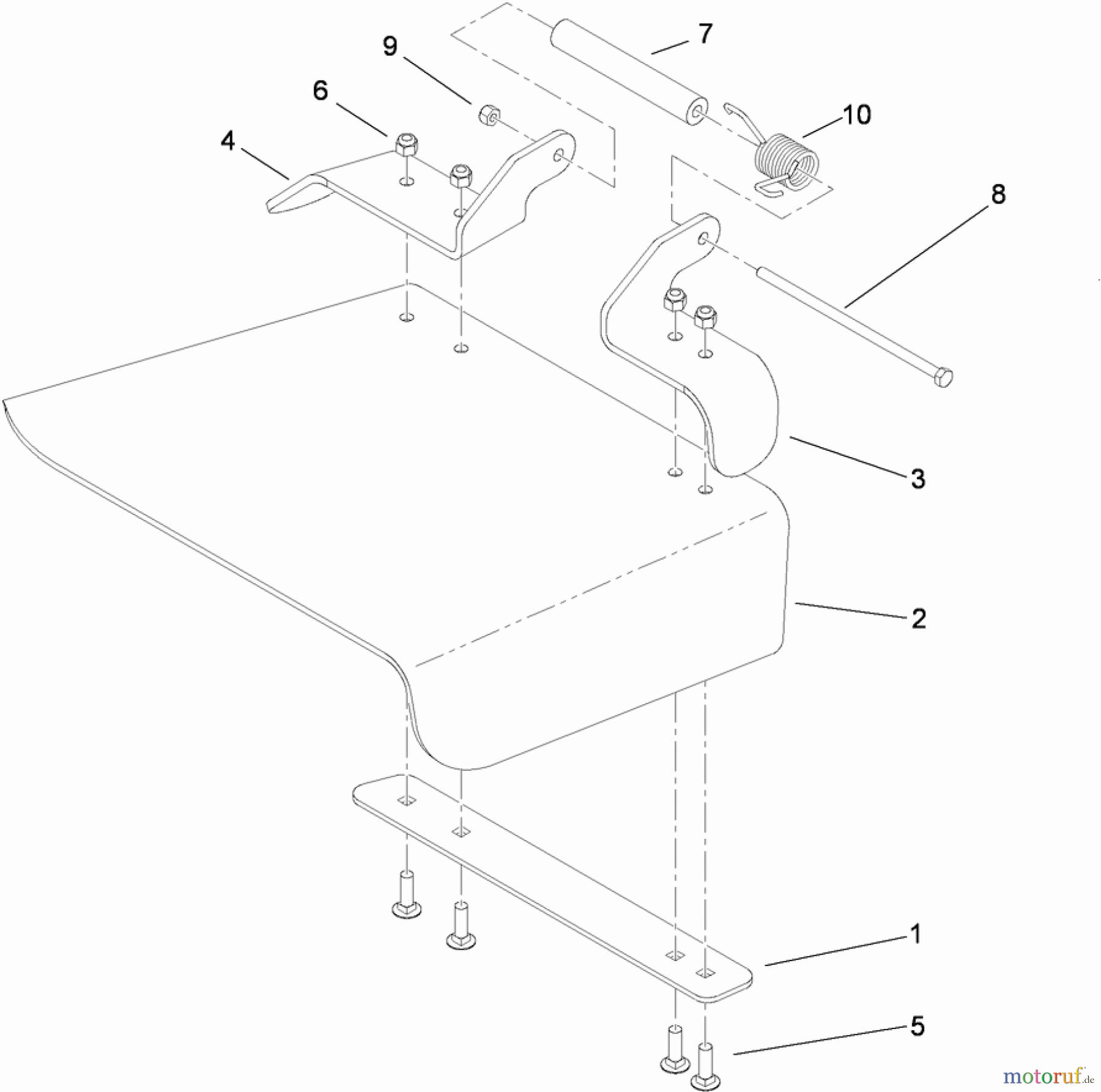 Mäher, Stand-on 79558 - Toro GrandStand Mower, 48