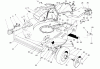 Rasenmäher 22038 - Toro Rear Bagger Mower (SN: 8900001 - 8999999) (1998) Ersatzteile HOUSING ASSEMBLY