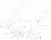 Rasenmäher 22172 - Toro Recycler Mower (SN: 9900001 - 9999999) (1999) Ersatzteile HANDLE ASSEMBLY