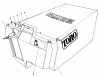 Rasenmäher 22623 - Toro Walk-Behind Mower (SN: 7000001 - 7999999) (1987) Ersatzteile GRASS BAG ASSEMBLY NO. 11-5609