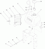 Rasenmäher für Großflächen 30072 - Toro Commercial Walk-Behind Mower, Floating Deck, T-Bar, Gear Drive, 32" Cutting Unit (SN: 311000001 - 311999999) (2011) Ersatzteile FUEL SYSTEM ASSEMBLY