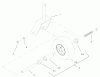 Rasenmäher für Großflächen 30178 - Toro Mid-Size ProLine Mower, Gear Drive, 15 hp, 36" Side Discharge Deck (SN: 230000001 - 230005000) (2003) Ersatzteile CASTER AND WHEEL ASSEMBLY NO. 1-322154