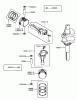 Rasenmäher für Großflächen 30526 - Toro Mid-Size ProLine Mower, Pistol Grip, Hydro Drive, 15 hp, 48" Side Discharge Deck (SN: 220000001 - 220999999) (2002) Ersatzteile PISTON/CRANKSHAFT ASSEMBLY KAWASAKI FH451V-BS04