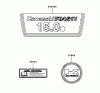 Rasenmäher für Großflächen 30526 - Toro Mid-Size ProLine Mower, Pistol Grip, Hydro Drive, 15 hp, 48" Side Discharge Deck (SN: 230000001 - 230999999) (2003) Ersatzteile LABEL ASSEMBLY KAWASAKI FH451V-BS04
