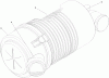 Zubehör 25400 - Toro Pro Sneak 360 Vibratory Plow (SN: 314000001 - 314999999) (2014) Ersatzteile AIR CLEANER ASSEMBLY NO. 106-5277