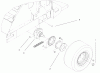 Compact Utility Loaders 22300 - Toro Dingo 222 Traction Unit (SN: 890001 - 899999) (1998) Ersatzteile REAR WHEEL ASSEMBLY