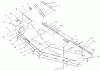 Zerto-Turn Mäher 74259 (Z288E) - Toro Z Master Mower, 72" SFS Side Discharge Deck (SN: 230000001 - 230999999) (2003) Ersatzteile DECK ASSEMBLY NO. 105-1698