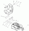 Zerto-Turn Mäher 74259 (Z288E) - Toro Z Master Mower, 72" SFS Side Discharge Deck (SN: 230000001 - 230999999) (2003) Ersatzteile SEAT ASSEMBLY