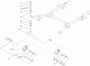 Zerto-Turn Mäher 74262CP (Z560) - Toro Z Master Mower, 60" TURBO FORCE Side Discharge Deck (SN: 270000001 - 270999999) (2007) Ersatzteile CASTER AND WHEEL ASSEMBLY