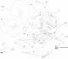 Zerto-Turn Mäher 74264TE (Z580-D) - Toro Z Master Mower, 132cm TURBO FORCE Side Discharge Deck (SN: 311000001 - 311999999) (2011) Ersatzteile DELUXE SEAT ASSEMBLY NO. 110-0838