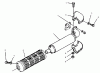 Compact Utility Loaders 22302TE - Toro Dingo 220-D Traction Unit (SN: 990001 - 999999) (1999) Ersatzteile MUFFLER ASSEMBLY