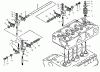 Compact Utility Loaders 22302TE - Toro Dingo 220-D Traction Unit (SN: 990001 - 999999) (1999) Ersatzteile VALVE AND ROCKER ARM ASSEMBLY
