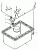 Compact Utility Loaders 22303 - Toro Dingo 320-D Traction Unit (SN: 200000001 - 200000500) (2000) Ersatzteile OIL PAN ASSEMBLY