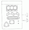 Compact Utility Loaders 22303 - Toro Dingo 320-D Traction Unit (SN: 990001 - 999999) (1999) Ersatzteile GASKET KIT
