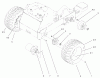 Compact Utility Loaders 22303TE - Toro Dingo 320-D Compact Utility Loader (SN: 210000001 - 210999999) (2001) Ersatzteile WHEEL AND MOTOR ASSEMBLY