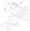Compact Utility Loaders 22303TE - Toro Dingo 320-D Compact Utility Loader (SN: 220000001 - 220999999) (2002) Ersatzteile ENGINE MOUNT ASSEMBLY