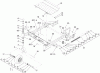 Zerto-Turn Mäher 74412 (Z400) - Toro Z Master Mower, 48" 7-Gauge Side Discharge Deck (SN: 260002001 - 260999999) (2006) Ersatzteile FRONT FRAME ASSEMBLY