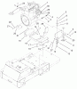 Compact Utility Loaders 22303TE - Toro Dingo 320-D Traction Unit (SN: 990001 - 999999) (1999) Ersatzteile ENGINE ASSEMBLY