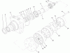 Compact Utility Loaders 22304 - Toro Dingo 222 Traction Unit (SN: 890001 - 899999) (1998) Ersatzteile HYDRAULIC MOTOR ASSEMBLY NO. 98-4704