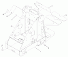 Compact Utility Loaders 22305 - Toro Dingo 322 Compact Utility Loader (SN: 210000001 - 210999999) (2001) Ersatzteile FRAME ASSEMBLY NO. 104-7416
