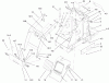Compact Utility Loaders 22305TE - Toro Dingo 322 Traction Unit (SN: 990001 - 999999) (1999) Ersatzteile FRAME AND LOADER ARM ASSEMBLY