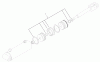 Compact Utility Loaders 22307 - Toro Dingo TX 425 Wide Track Compact Utility Loader (SN: 220000001 - 220000400) (2002) Ersatzteile TILT CYLINDER ASSEMBLY NO. 95-3578