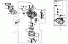 Compact Utility Loaders 22308 - Toro Dingo TX 413 Compact Utility Loader (SN: 250000001 - 250999999) (2005) Ersatzteile CARBURETOR ASSEMBLY HONDA GX390K1QNE2