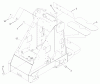 Compact Utility Loaders 22312 - Toro Dingo 323 Compact Utility Loader (SN: 230000001 - 230999999) (2003) Ersatzteile FRAME ASSEMBLY NO. 105-8375