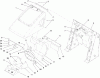 Compact Utility Loaders 22321 - Toro Dingo TX 427 Compact Utility Loader (SN: 310000001 - 310999999) (2010) Ersatzteile HOOD ASSEMBLY